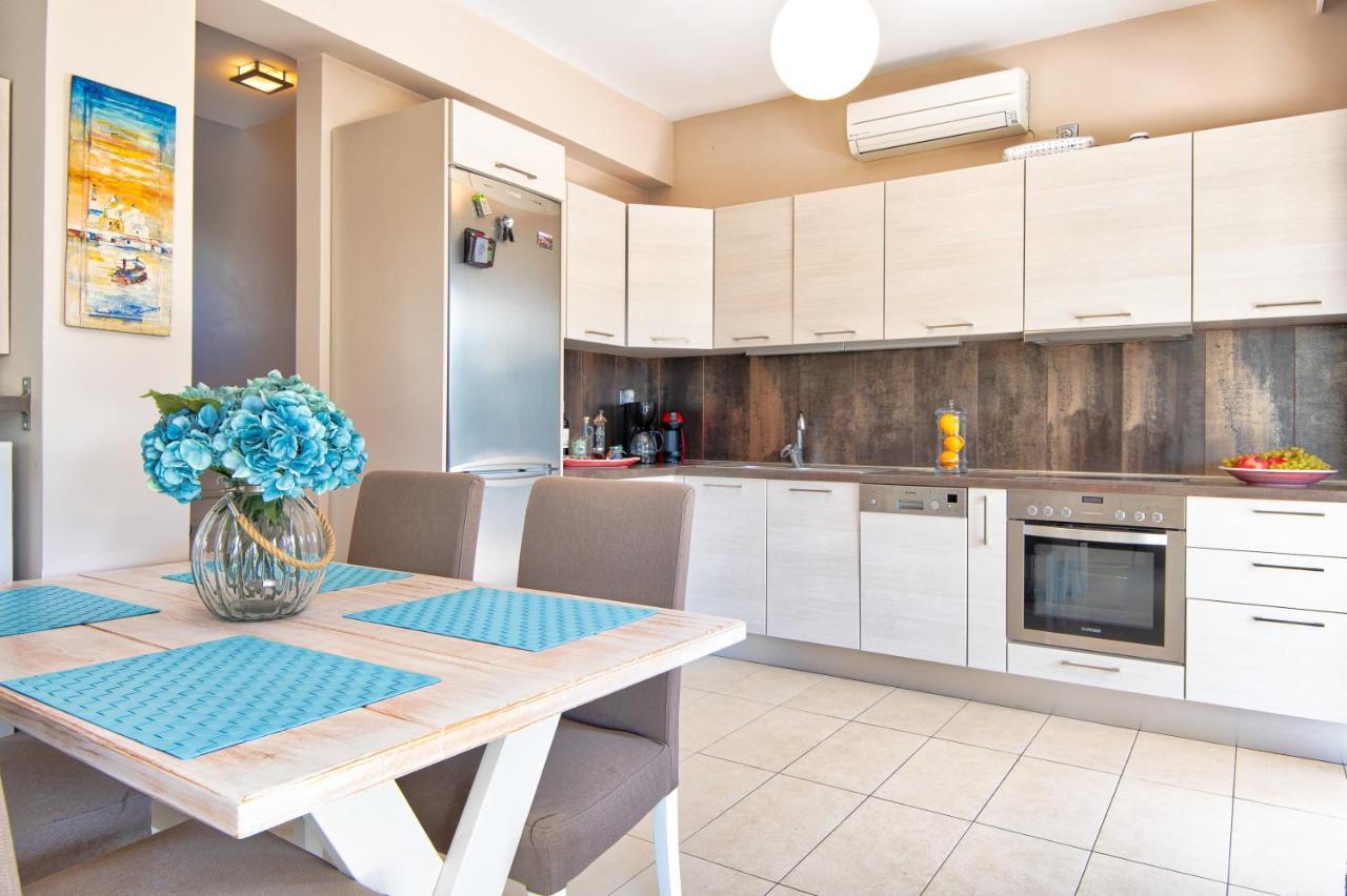 Elegant New Maisonette Near The Sea Aegina Exteriör bild
