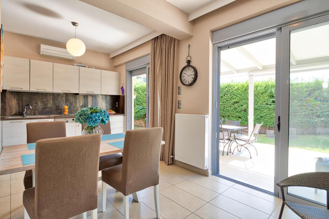 Elegant New Maisonette Near The Sea Aegina Exteriör bild