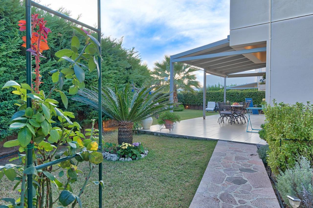 Elegant New Maisonette Near The Sea Aegina Exteriör bild