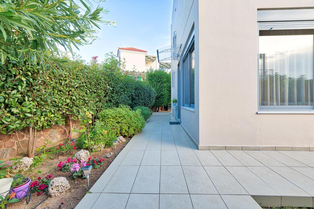 Elegant New Maisonette Near The Sea Aegina Exteriör bild